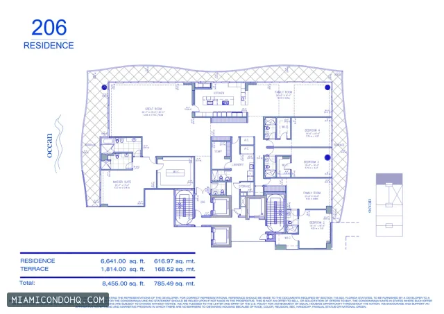 Fendi Chateau Residences floor plan Floor plan 5