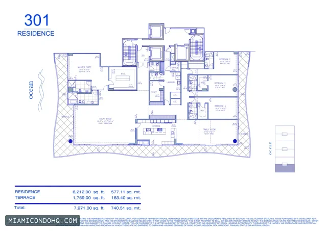 Fendi Chateau Residences floor plan Floor plan 6