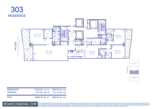 Fendi Chateau Residences floor plan Floor plan 8