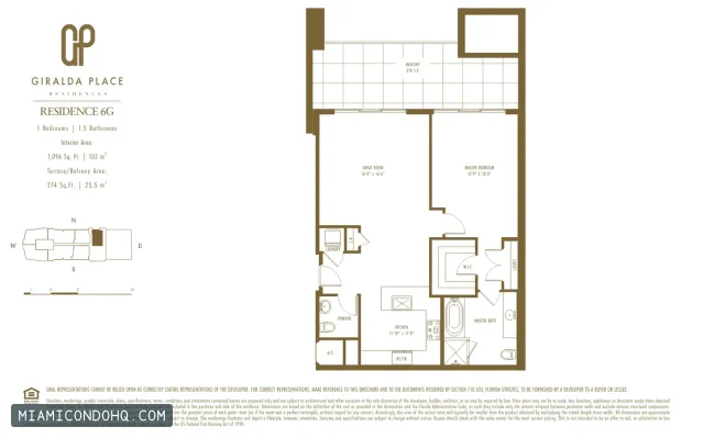Giralda Place floor plan