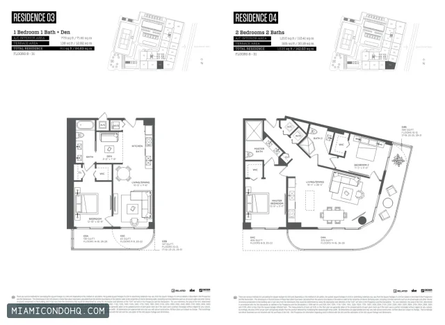 Hyde Midtown Miami floor plan Residence 03