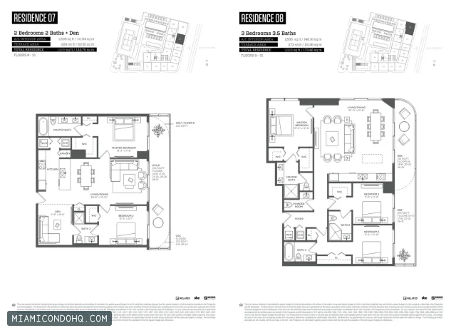 Hyde Midtown Miami floor plan Residence 07