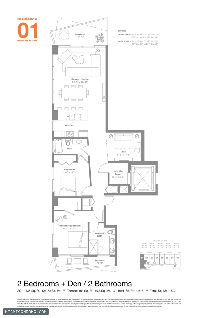 Icon Bay floor plan