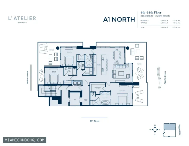 L'Atelier Condominium floor plan