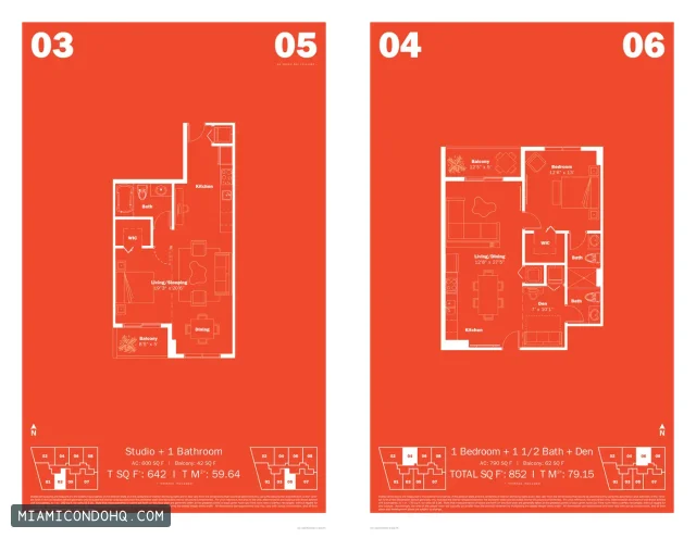 MyBrickell floor plan Floor plan 2