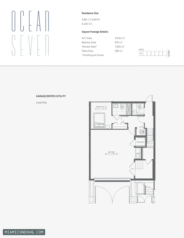 Ocean Seven floor plan