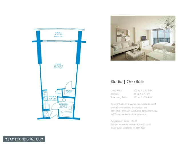 Opera Tower floor plan