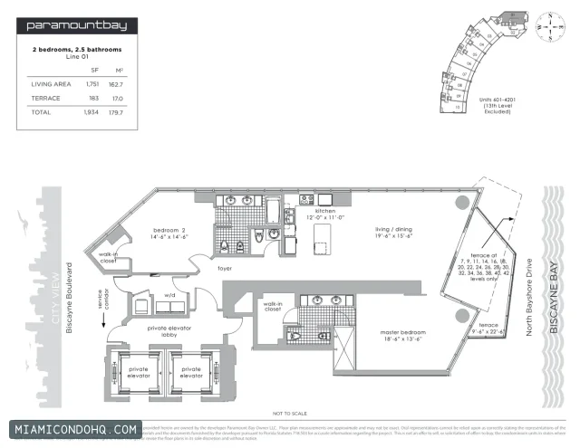 Paramount Bay floor plan