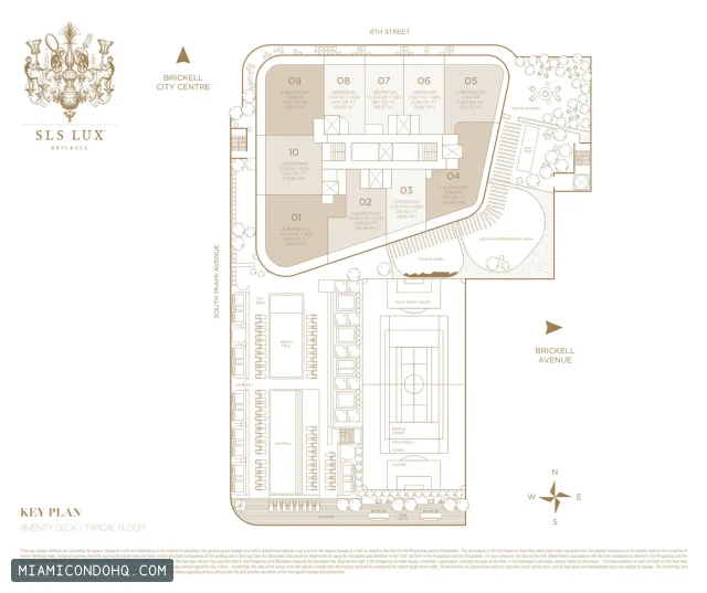 SLS Lux floor plan