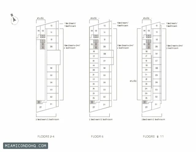 The Standard Residences floor plan