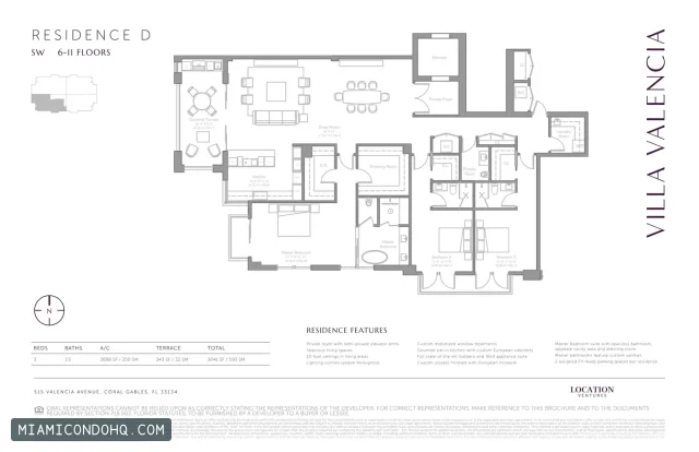 Villa Valencia floor plan Floor plan 4